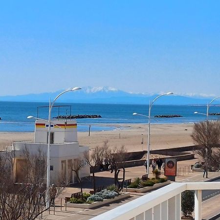 Hotel De La Mer Valras-Plage Bagian luar foto