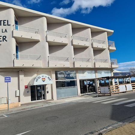 Hotel De La Mer Valras-Plage Bagian luar foto